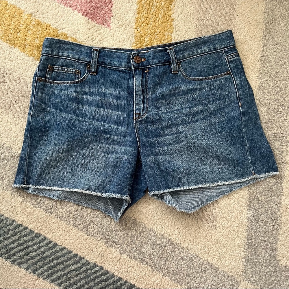 J Crew 4” Jean shorts